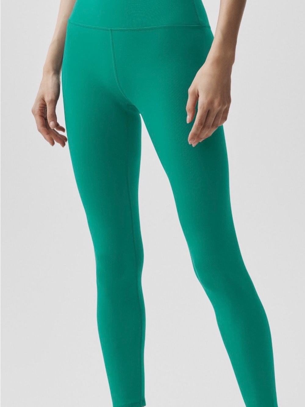 ALO Airbrush Leggings in Emerald Size Small